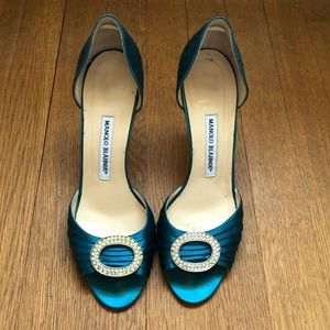 Manolo Blahnik Sedaraby d’Orsay heels